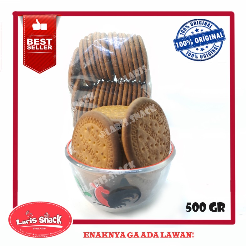 

Biskuit Marie Gosong Special Snack Kiloan Curah 500gr