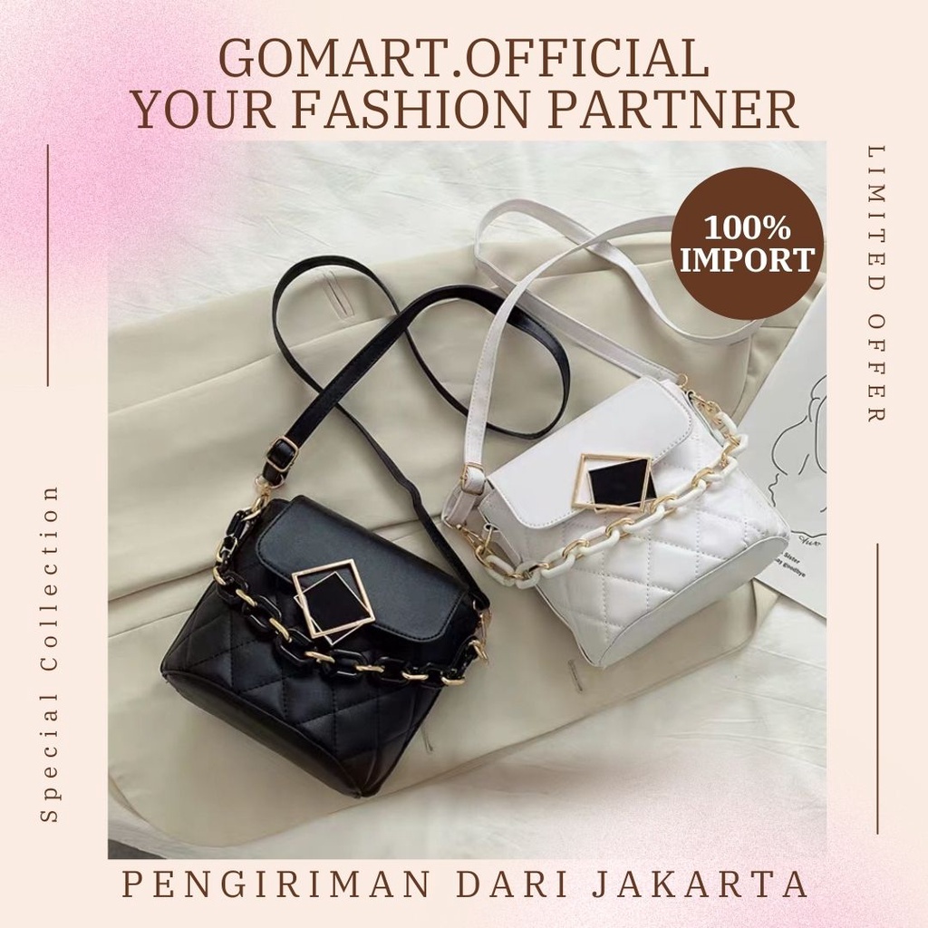 Tas Selempang Wanita Mini Import Terbaru - Tas Fashion Wanita Kekinian Terbaru - Tas Wanita Fashion Korea Import - Tas Wanita Kekinian - SL62