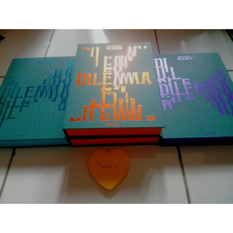 [READY] ALBUM ONLY  ENHYPEN DIMENSION DILEMMA
