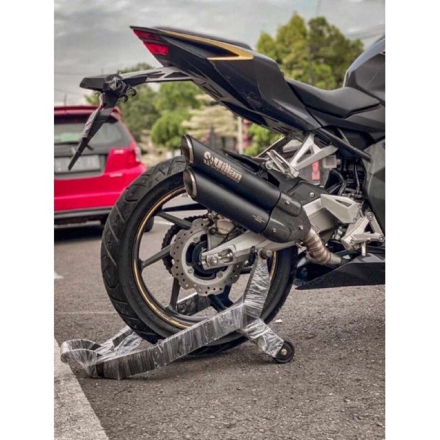 ( ORIGINAL ) KNALPOT VILLAN TYPE DANTE R15 CBR150bCB150 VIXION FU