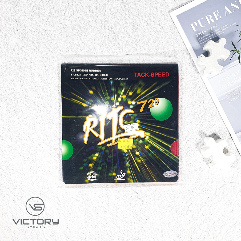 Karet Raket Tenis Meja Ritc 729 Tack Speed