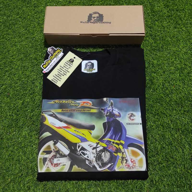 kaos suzuki satria 2tak 2 tak lumba lumba iklan jadul