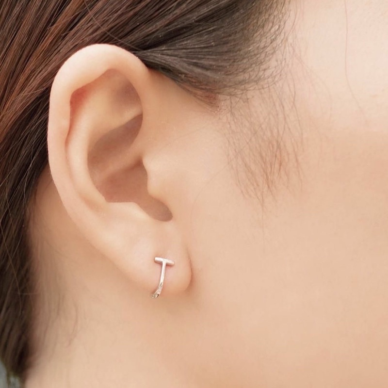 Ark.co - T simple earrings anting bar minimalis fashion