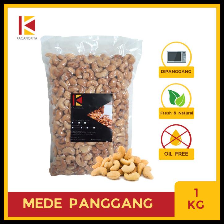 

DISKON TERBATAS !!! KACANG MEDE PANGGANG ORIGINAL TANPA BUMBU 1000GR TERLARIS