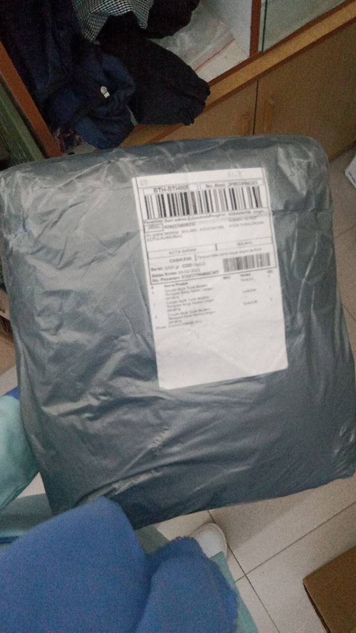 Couple Batik Tunik Modern Seragam Kerja Kantor Lengan Panjang