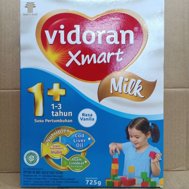 

VIDORAN XMART 1 PLUS VANILA 725g