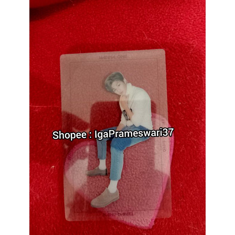 OFFICIAL PHOTOCARD KANG DANIEL