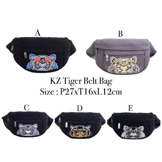 kenzo tiger waist bag