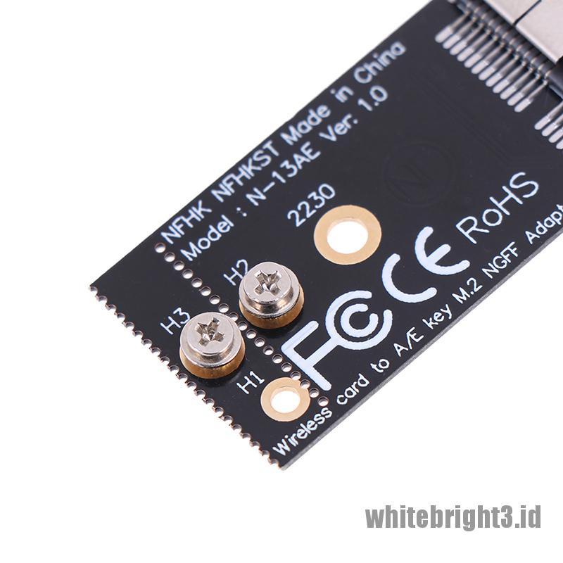 &lt; White3 &gt; BCM94360CS2 BCM943224Pciebt2 Modul Kartu wireless WIFI 12 + 6 Pin Ke NGFF