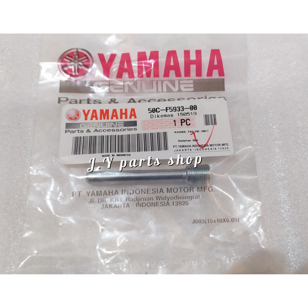 BAUT PIN HANGER PEN TAHANAN KAMPAS KALIPER BELAKANG JUPITER MX 135 NJMX MX KING ORI 50C-F5933-00