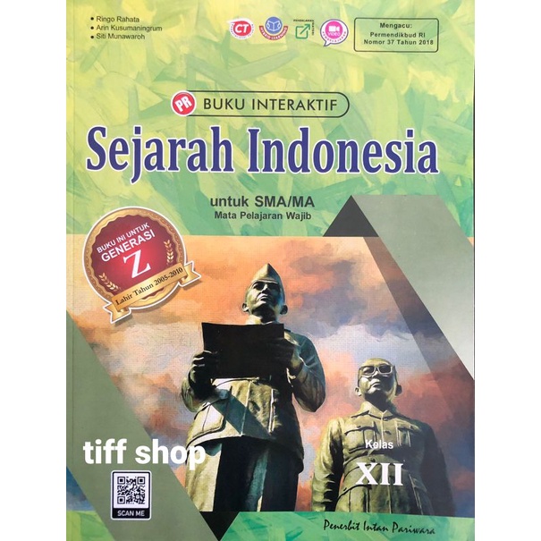 Buku LKS/ PR Interaktif Sejarah Indonesia kelas 12 (K13 revisi)