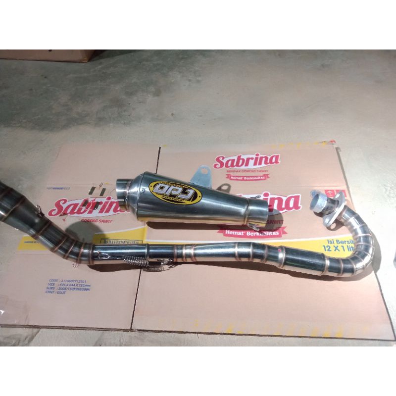 KNALPOT DPJ LEHER ATAS C PNP CRF KLX DTRACKER