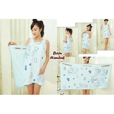 Baju Handuk/Kimono Mandi Lebih Praktis