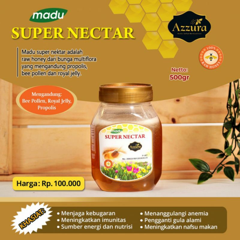 

Madu Murni Super nectar 500gr
