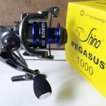 Sale Reel Shino Pegasus 1000 (7+1 Bb) Body Full Metal Kekuatan 20 Kg Terlaris