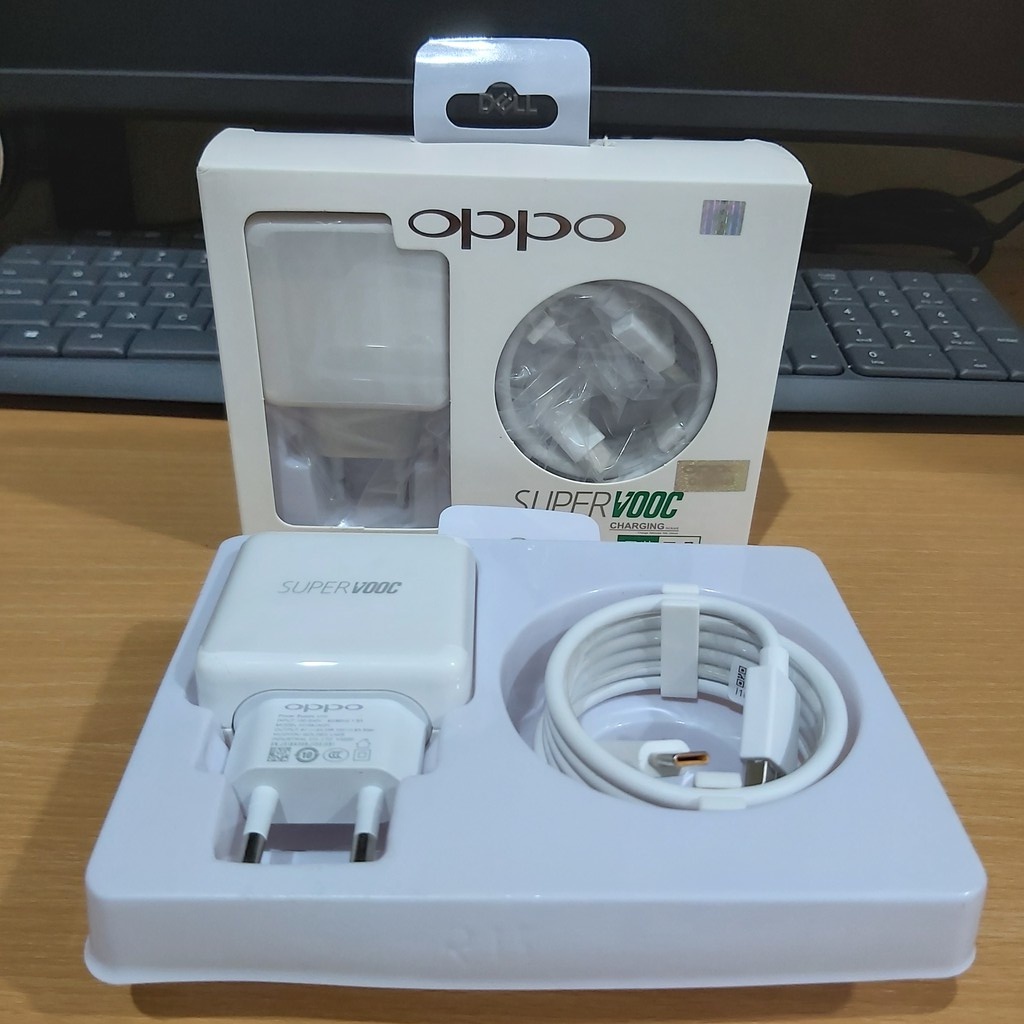 CHAGER OPPO Tipe-C Original100% VOOC Fast Charging/Charger Oppo FindX A5 2020 A9 2020 Reno2 Reno 2F