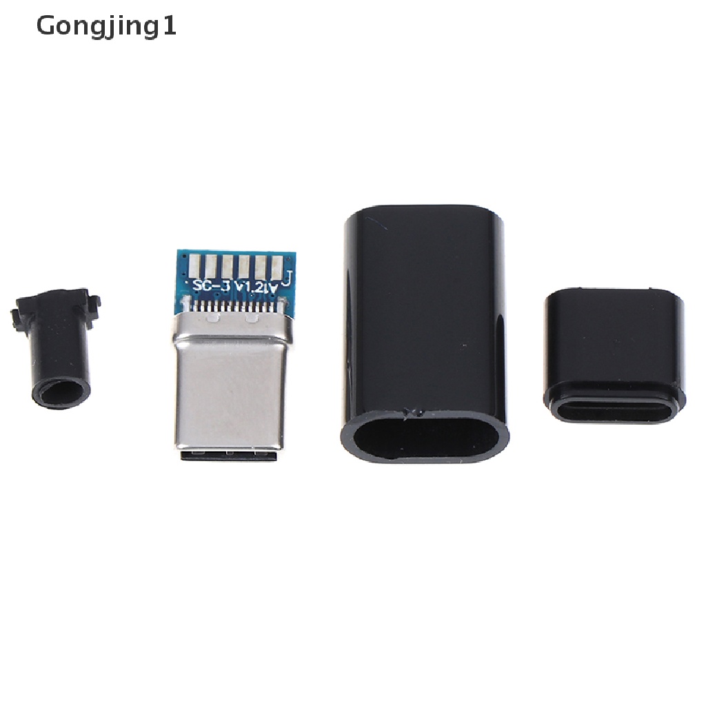 Gongjing1 Kabel Data / Charger USB 3.1 Tipe-C Male DIY