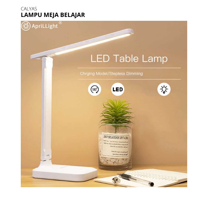 Lampu Meja Belajar Desk Lamp USB 8w