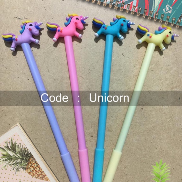 

Pulpen karakter : unicorn