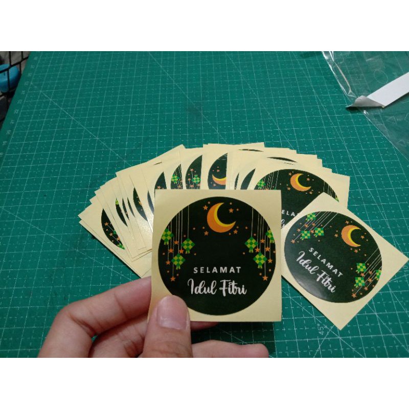 

Stiker label idul fitri/stiker eid muabrak