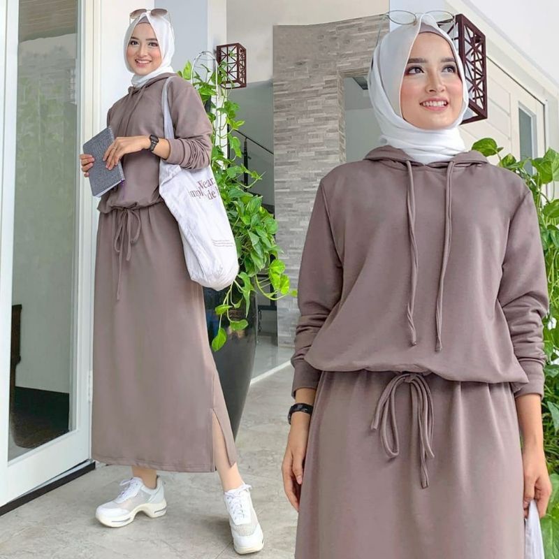 Alexa one set setelan baju dan rok fashion remaja