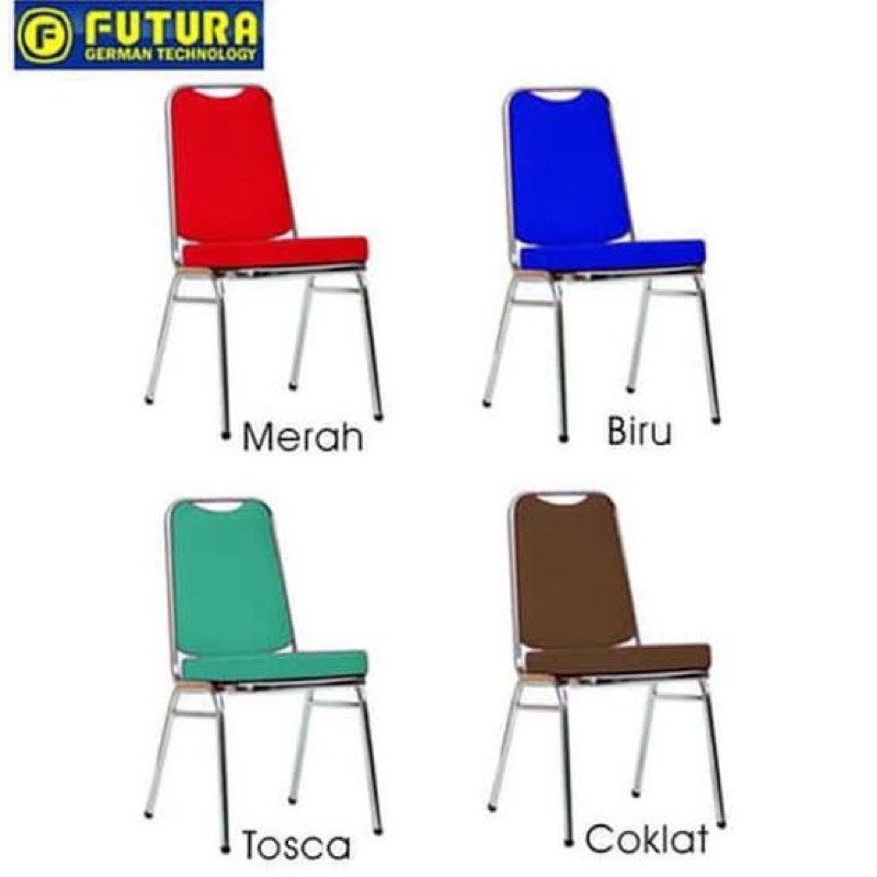 kursi susun FUTURA 405 kursi meeting / makan acara kursi rapat / kursi susun original ready stock ma