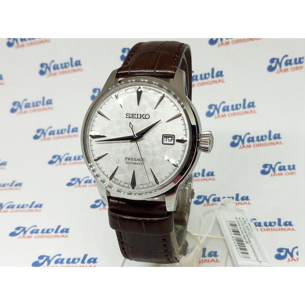 Seiko Presage SRPC03J1 Sakura Fubuki Sunburst - Jam Tangan Pria SRPC03