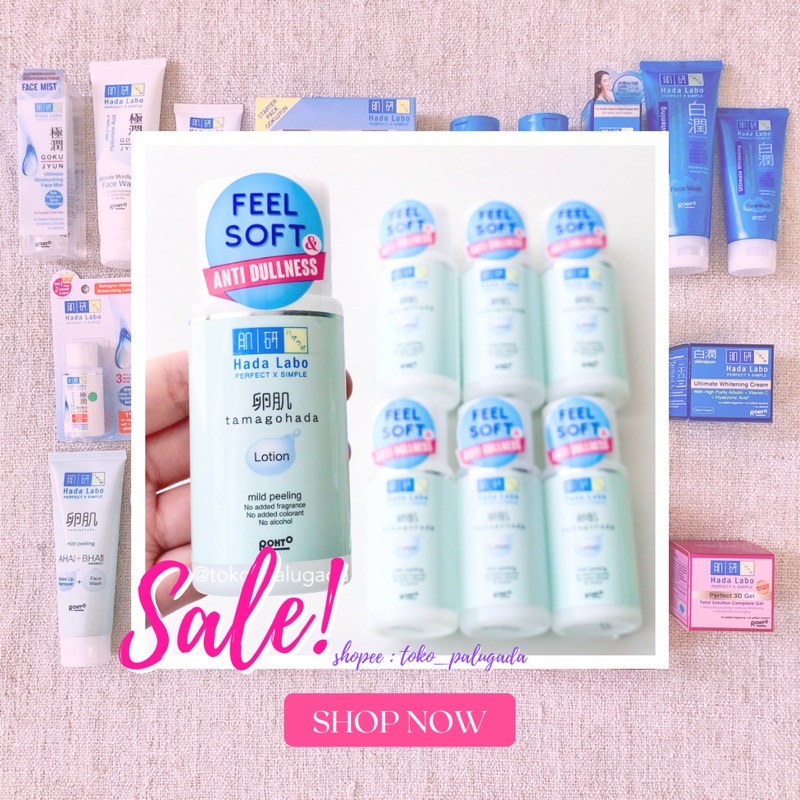 Hada Labo Tamagohada Mild Peeling Lotion 100ML