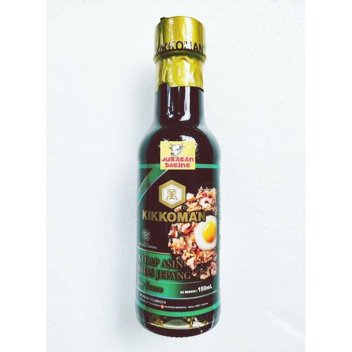 

KIKKOMAN ALL PURPOSE SHOYU KECAP ASIN JEPANG HALAL 150 ML