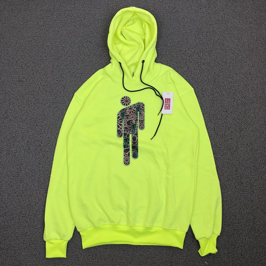 HOODIE UNIQLO X BILLIE ELLISH BY JUN TAKAHASHI SS20 STEADY GREEN PREMIUM HIGH QUALITY HYPE