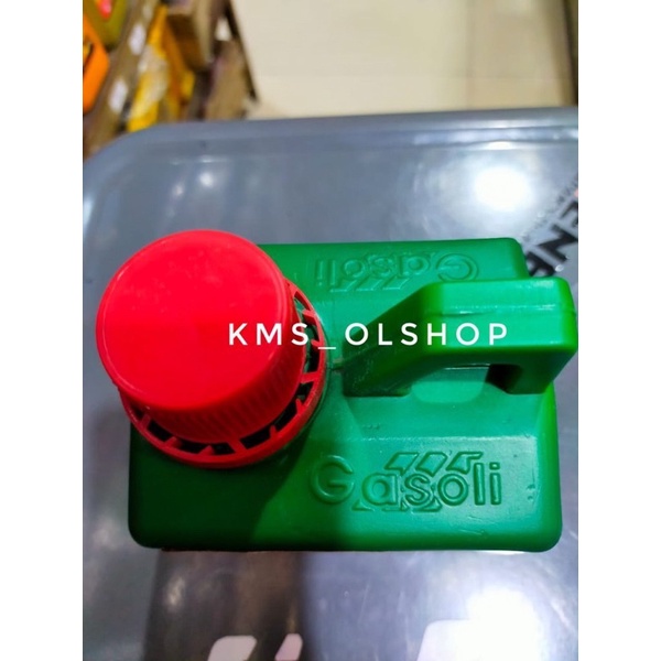 Gasoli 2T Merah 500ml Oli Samping Racing Gasoli (0.5L) Oli Samping Sepeda Motor