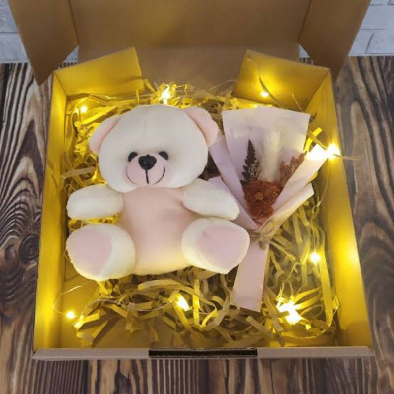 

Gift box(boneka+LED)