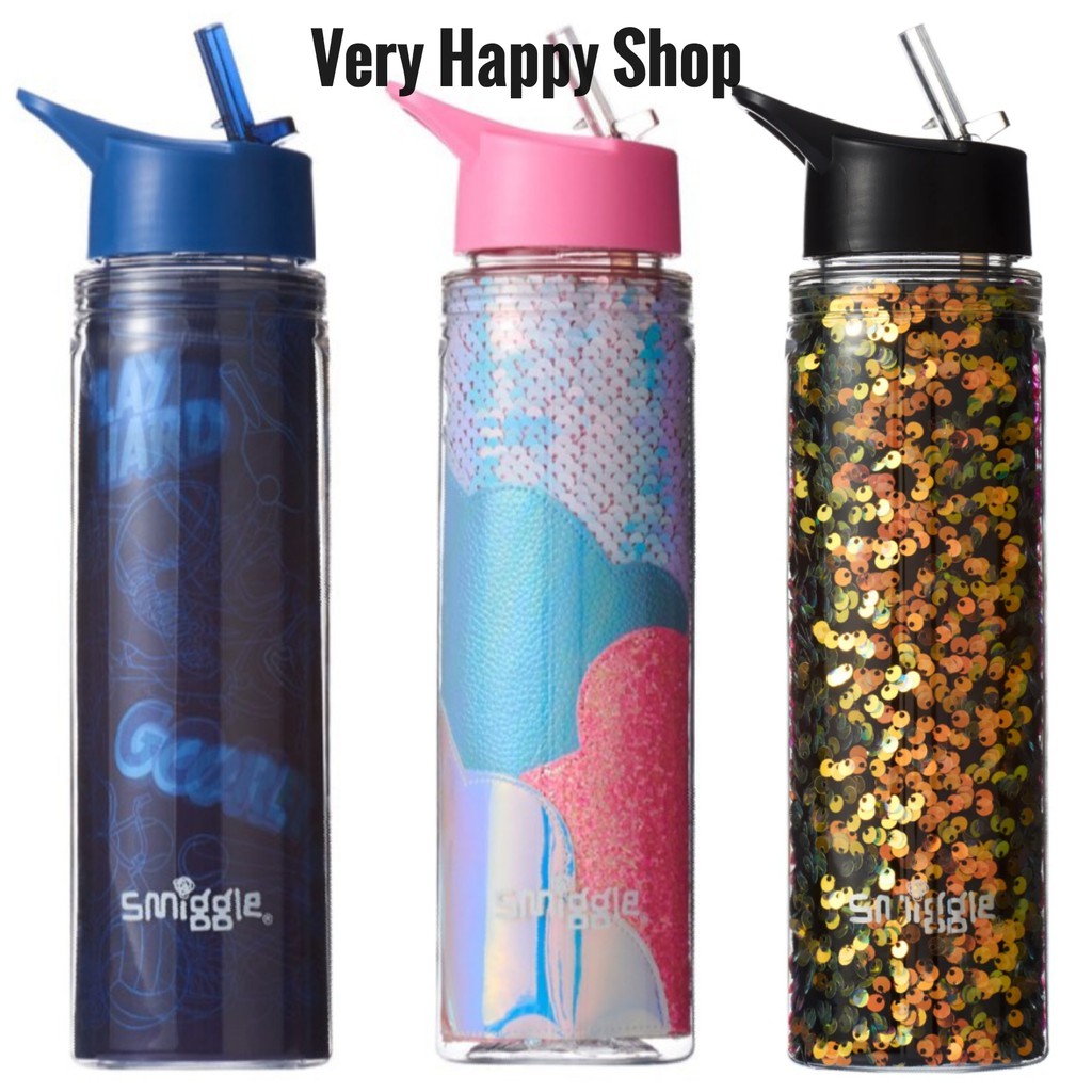 Smiggle Mesh Lunar Drink Bottle botol minum anak unicorn ball tempat minuman