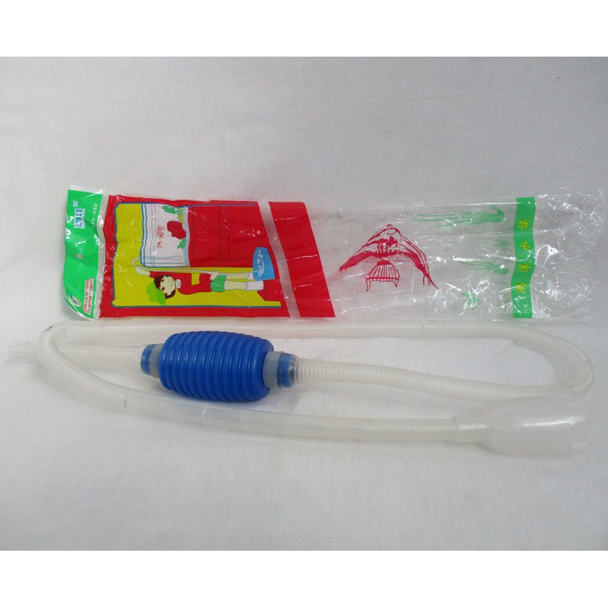 Hand Pump Selang Penyedot Air Aquarium Bahan Plastik Murmer,Elastis, Efisiien & Higienis  TOP