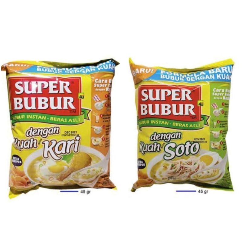 

SUPER BUBUR KUAH INSTAN