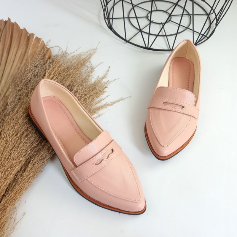 VNL Gunny Flatshoes  | Sepatu Wanita | Sepatu Flatshoes | Flatshoes Casual | Sepatu hak 1cm