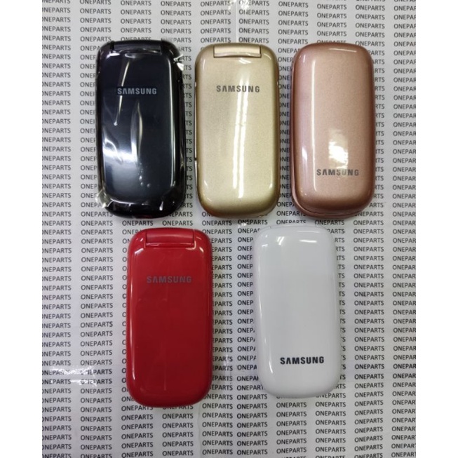 CASING HOUSING FULLSET SAMSUNG CARAMEL E1272 ORIGINAL