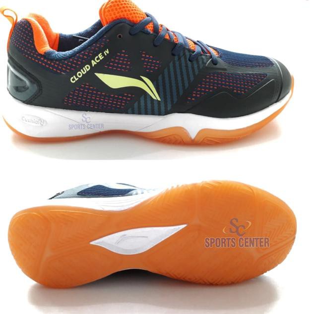 oau-426  New  Sepatu Badminton Lining Cloud Ace IV AYTP 085 / AYTP085 Navy