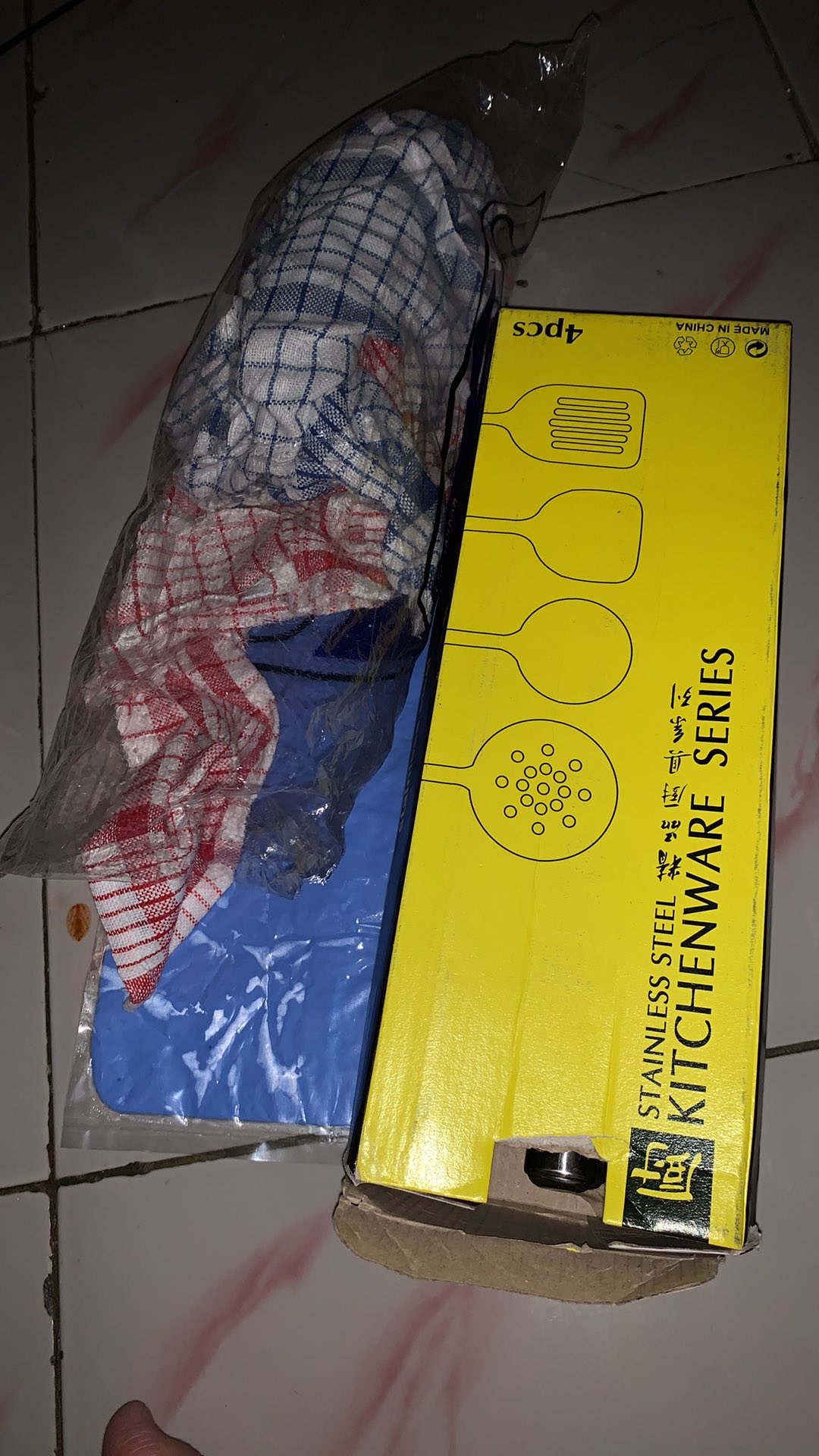 Spatula Set 4 In 1 Alat Masak Set Stainless