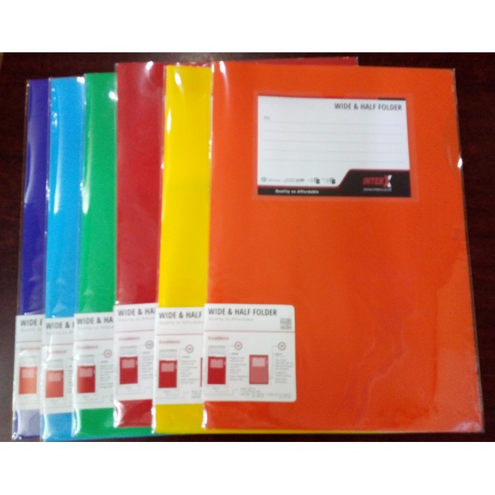 

Clear sleeve Map L super besar InterX Merah