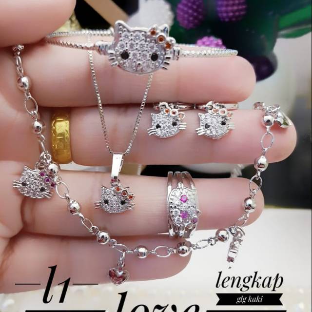 Xuping set anak lapis emas 24k 1933x