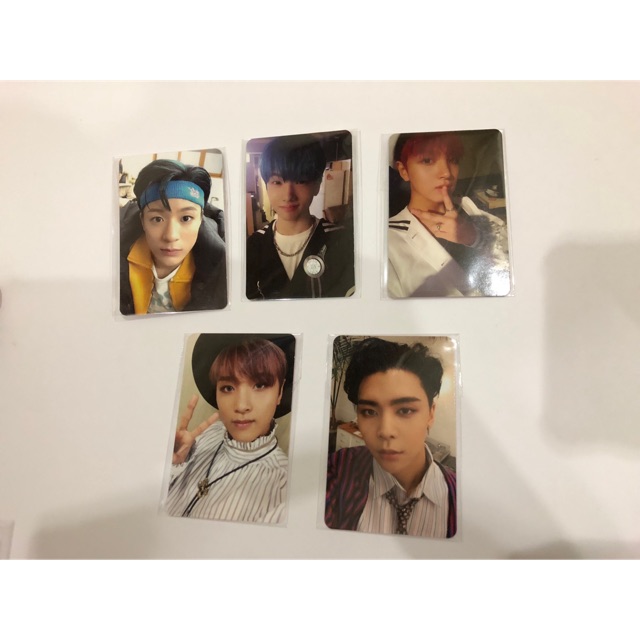 OFFICIAL PHOTOCARD NCT DREAM NCT 127 pc mfal we young cherry bomb