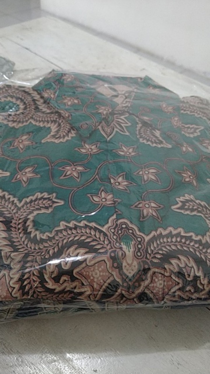 Kemeja Batik Pria Lengan Panjang Size M L Xl Xxl Kemeja Batik Bswart