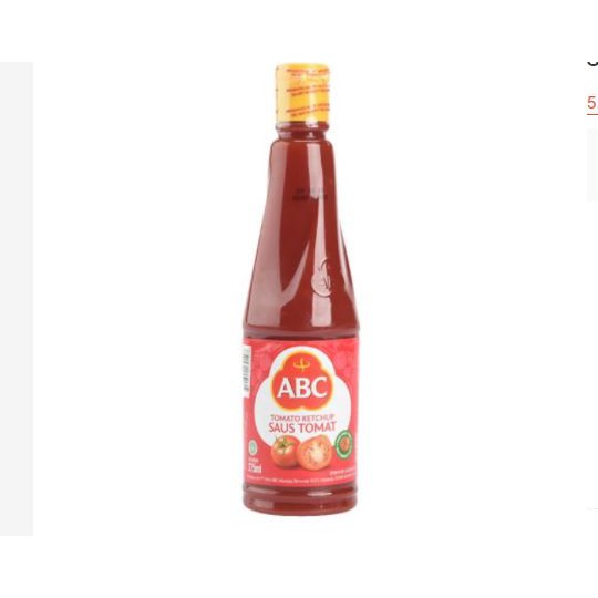 

Saus Tomat ABC 275 ml - botol