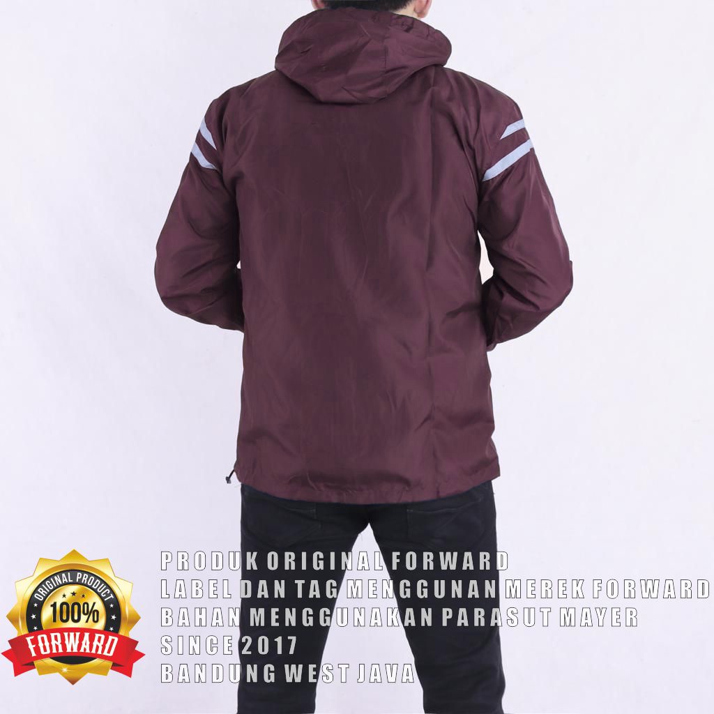 Jaket Cowok Parasut Pria Outdoor Parasit Forward System