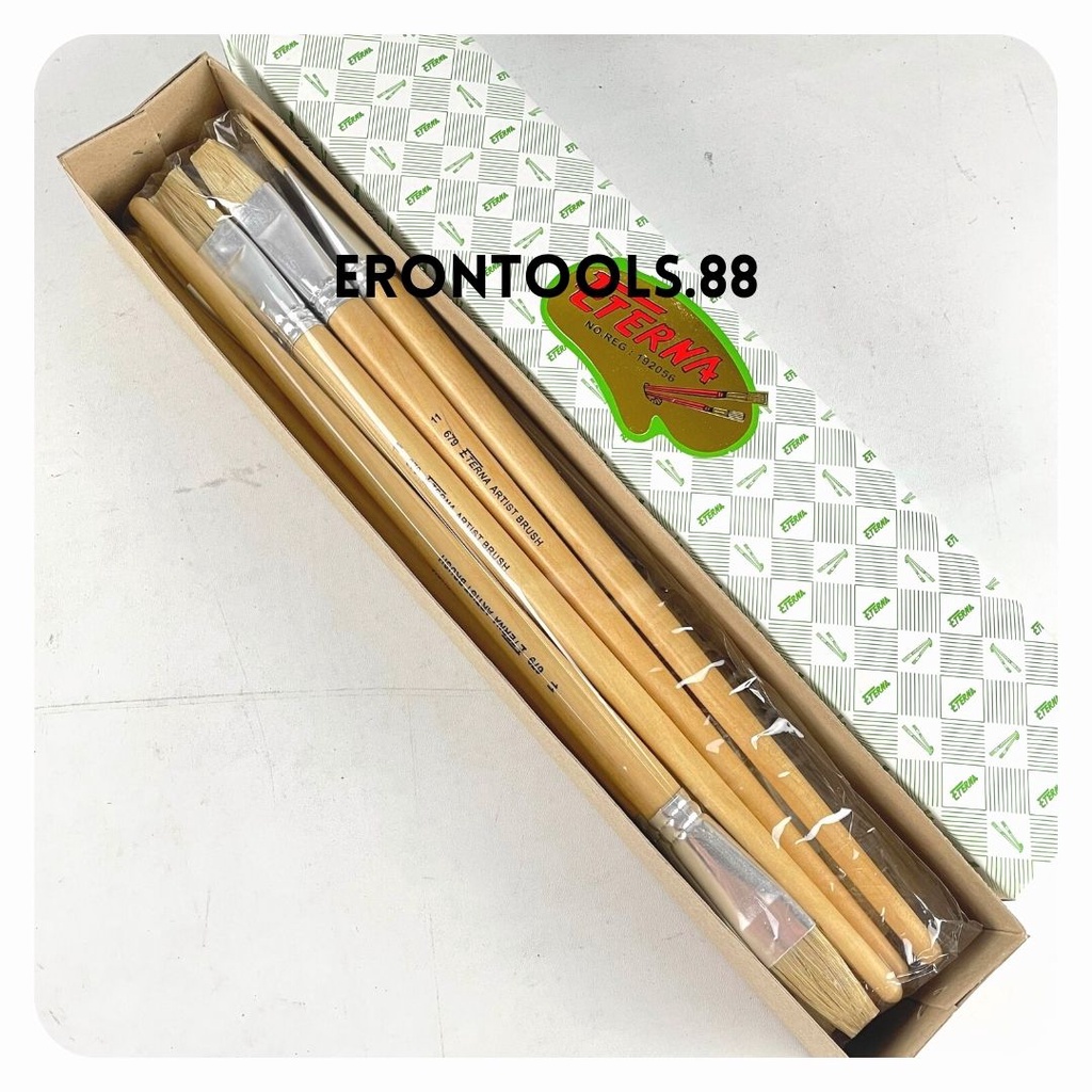 

KUAS LUKIS ETERNA no. 11 / KUAS CAT / KUAS GAMBAR / ARTIST BRUSH