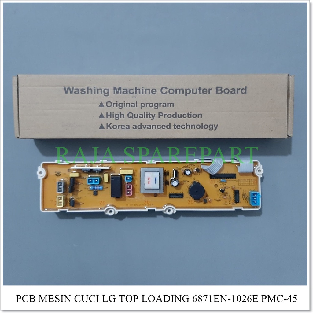 PCB/Panel/Modul Mesin Cuci LG 6871EN-1026E (Top Loading 8 Tombol) PMC-45