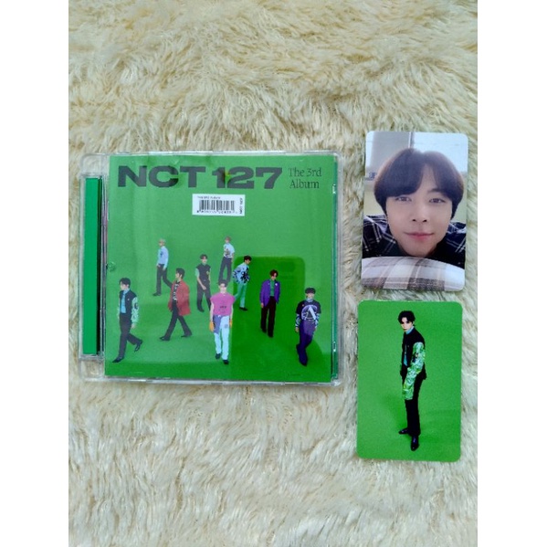 NCT 127 STICKER JEWEL GROUP COVER JOHNNY PHOTOCARD PC AR CLIP