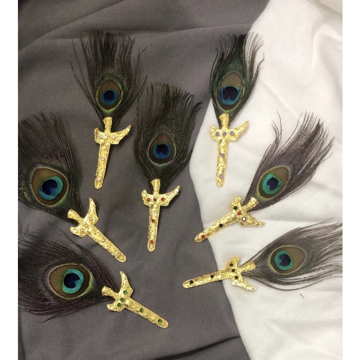 BROS KERIS UDENG BULU KRISNA MERAK