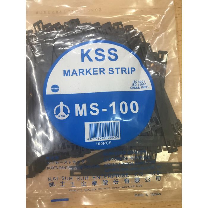 Marker Strip MS-100KSS / Marker Strip Flat Marker MS100 / Label Kabel KSS / Strip Marker MS 100 KSS